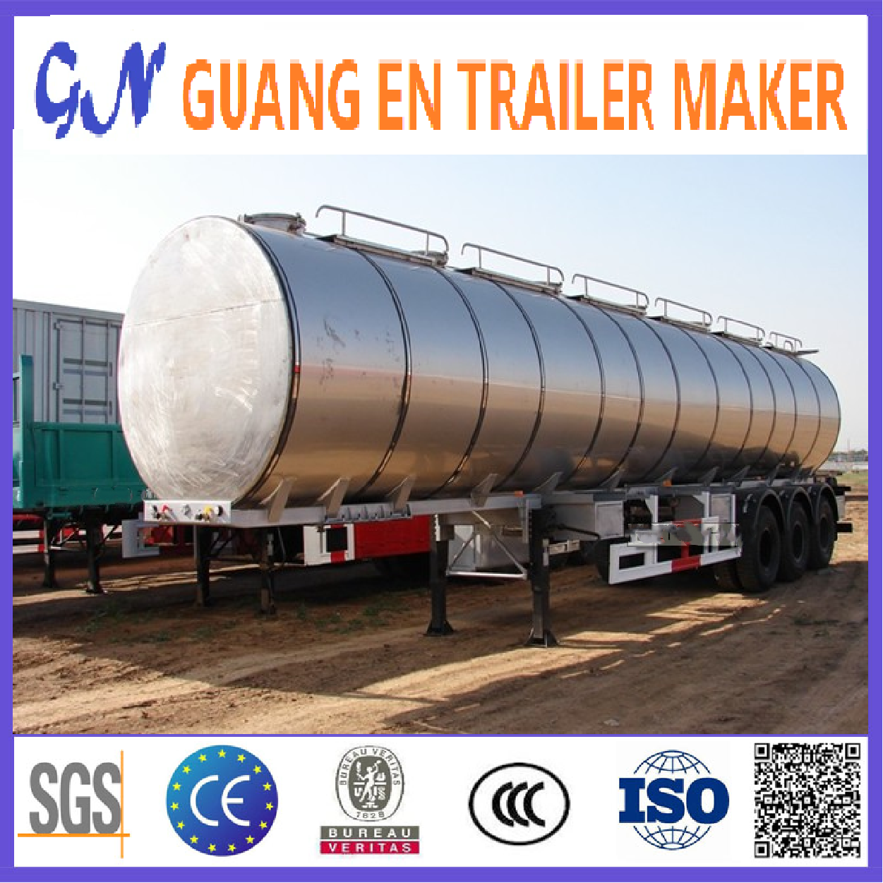 Vehicle Master China 2 3 4 Axle 40000 45000 Litres Water Oil Fuel Tanker Semi Truck Trailer Multi Tank Fuel Trailer For Sale