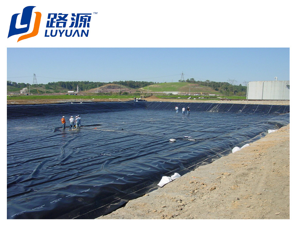 1 mm thick hdpe geomembrane price/blue pond liner