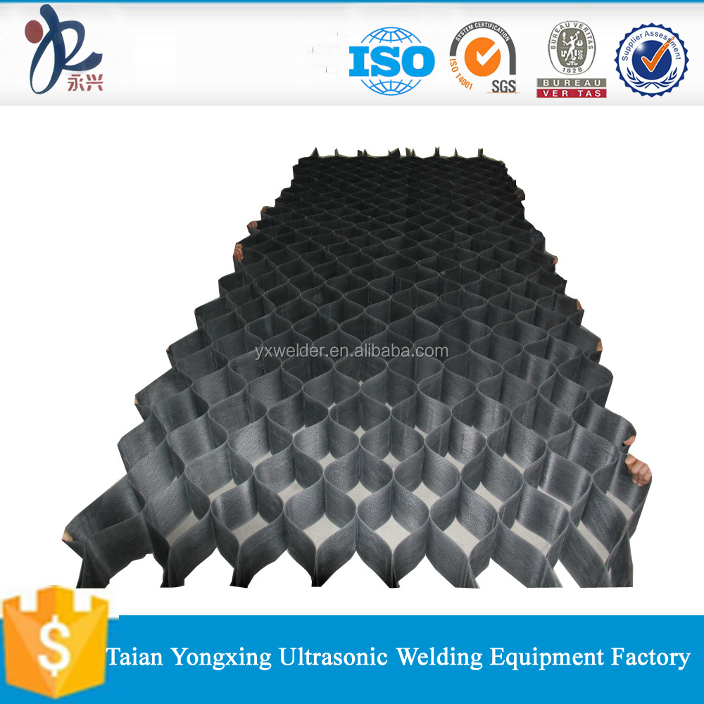 50mm-300mm height HDPE geocells cellular confinement system/ground stabilization grid/geo cell solutions