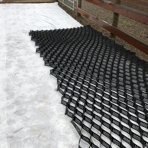 hdpe plastic geocell roof textured hdpe geocells fo retaining wall