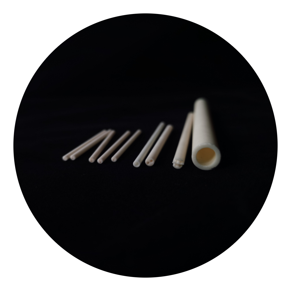 High Temperature Alumina Ceramic Tubes al2o3 Ceramic Insulator pipes