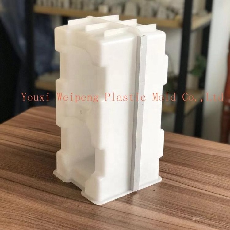 300*150*150mm Concrete Hollow Blocks Wall Interlocking Cement Block Plastic Molds