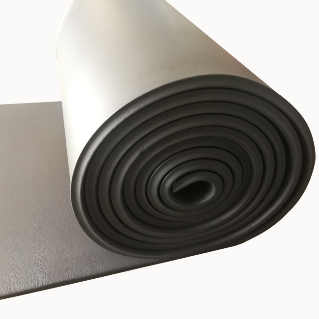 Eco-friendly closed cell rubber foam sheet board roll for air conditioning