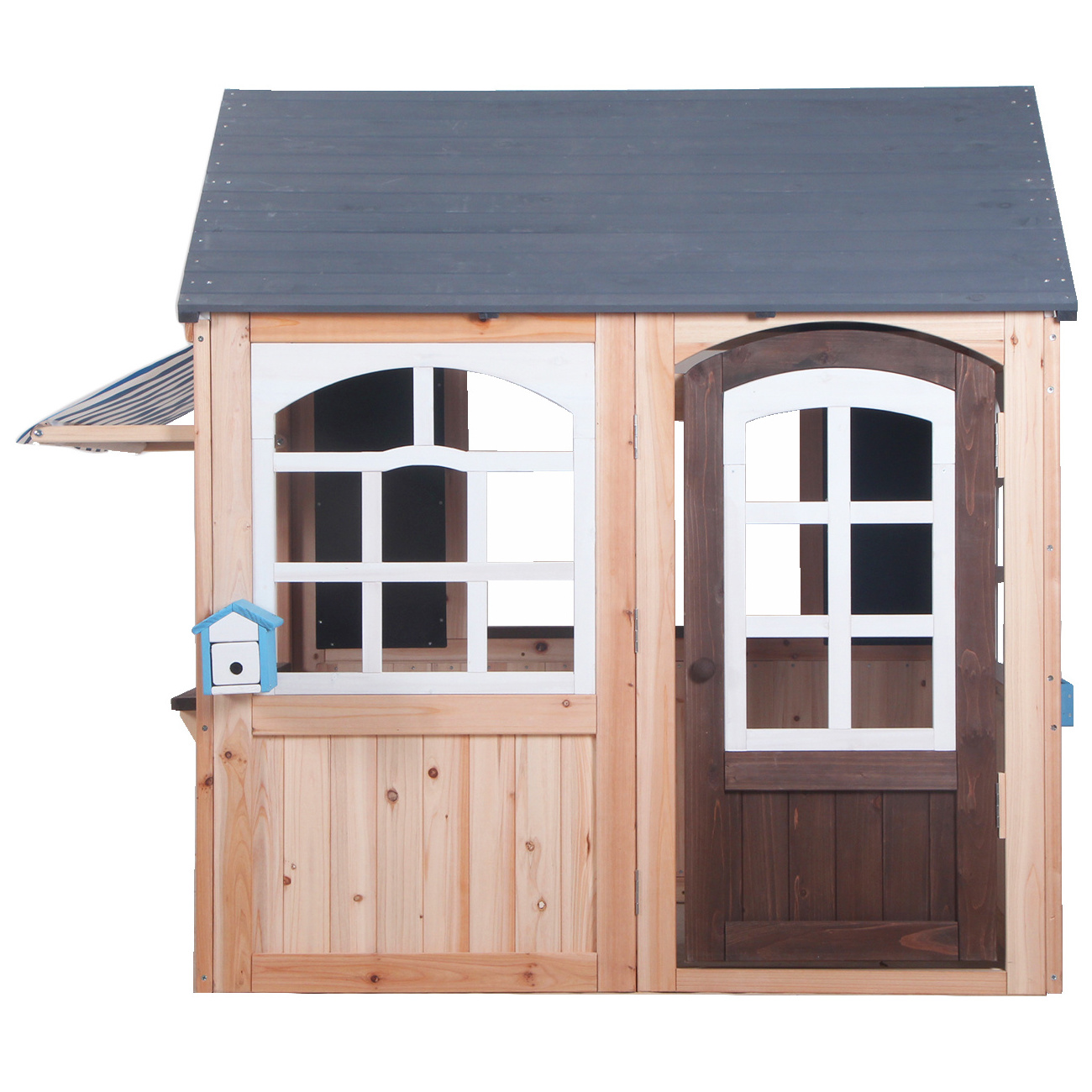 Garden Outdoor Playground Wooden Cubby House Playhouse Outdoor Children Play House For Kids