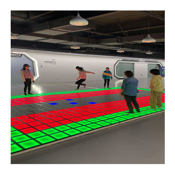 Floor Mirror Infinity Led Dance Colourful Game Activate Led Dance Floor Grid Led Light Up Dance Floor Panel