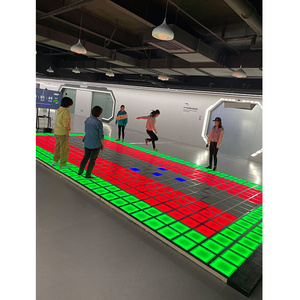 Wireless Interactive Led Dance Floor Magnetic 3d Led Floor Dance 50x50 Screen Display Led Dance Floor Tiles