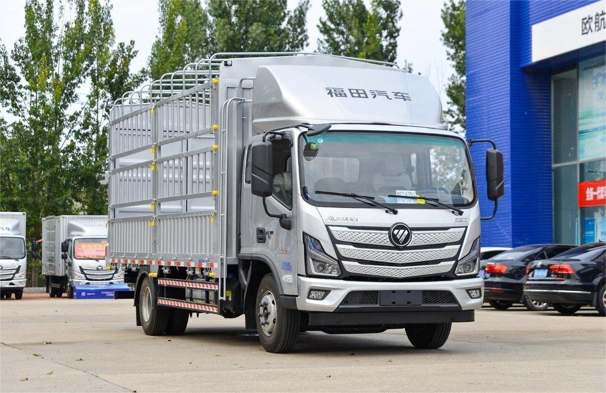 Foton Omar S3 Series Seafood Edition 170HP 4.23m Row Half Stake Light Truck(China VI)