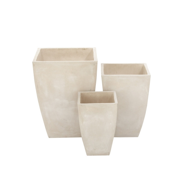 Fiber cement pots ceramics flower pots