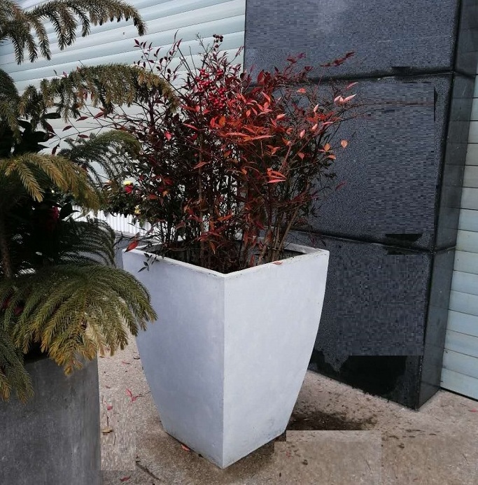 Fiber cement pots ceramics flower pots