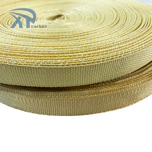 Bande d'aramide yixing 2023 25mm fireproof  cut resistance aramid kevlarss wick tape