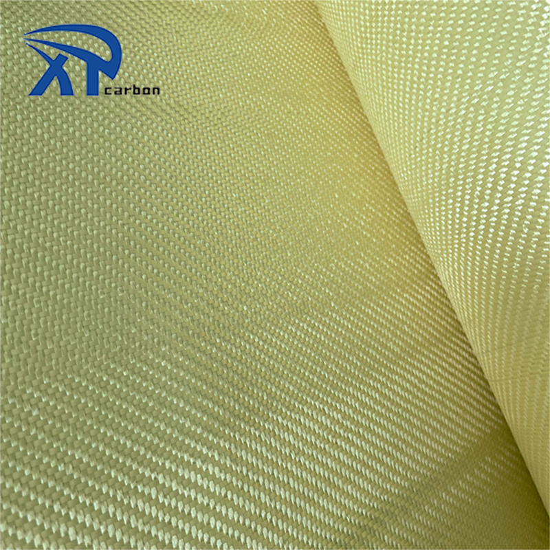 Waterproof Prepreg Kevlars Well Priced Aramid Fiber Cloth with Long Service Life 1500D 250g Woven Kevlar 49 Fabric Plain Fabric