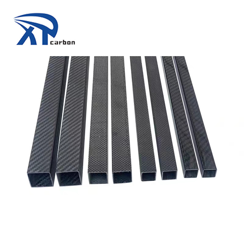 High temperature resistance 3K carbon fiber square tube flexible 20mm 25mm 30mm