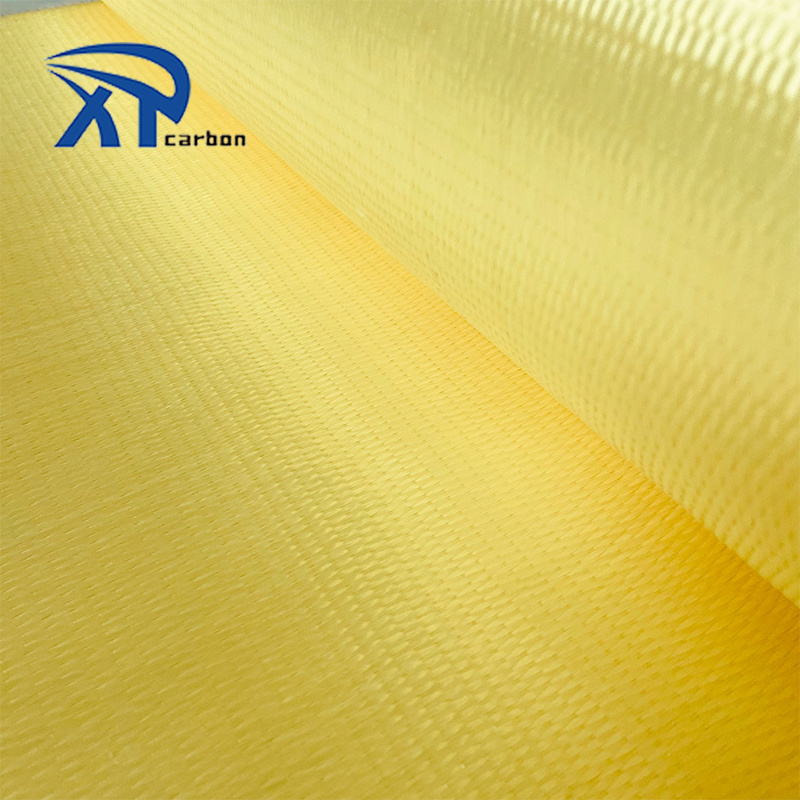 Unidirectional Aramid Kevlars Fiber Fabric 280gsm Aramid Fiber 3000D ud Kevlars Cloth