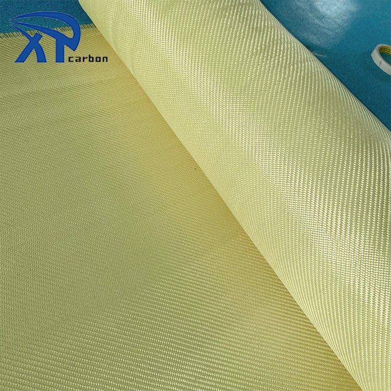 Waterproof Prepreg Kevlars Well Priced Aramid Fiber Cloth with Long Service Life 1500D 250g Woven Kevlar 49 Fabric Plain Fabric