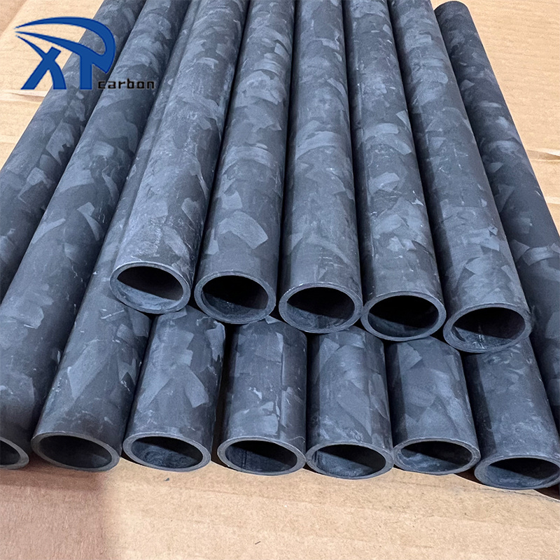 Wholesale High Strength  Round 3k custom carbon fiber tube With 100% Carbon 48mm 50mm 52mm 54mm