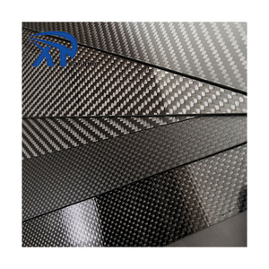 Factory made Twill Abrasion-Resistant carbon fiber sheet carbon fiber plate 8mm