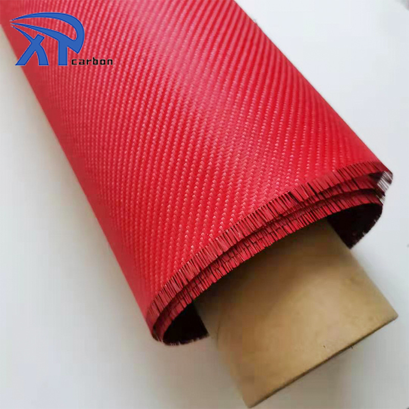 Best Selling woven carbon Colored Electroplating Fabric red fiberglass fabric colorful carbon fiber fabric