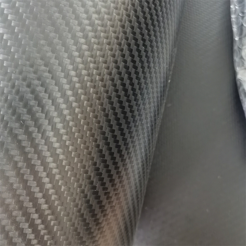 Leather Fabric Coated Carbon Fiber 3k Tpu/pvc Carbon fiber Jiangsu Upholstery Fabric Woven Waterproof Tent Plain Fabric ZF T300