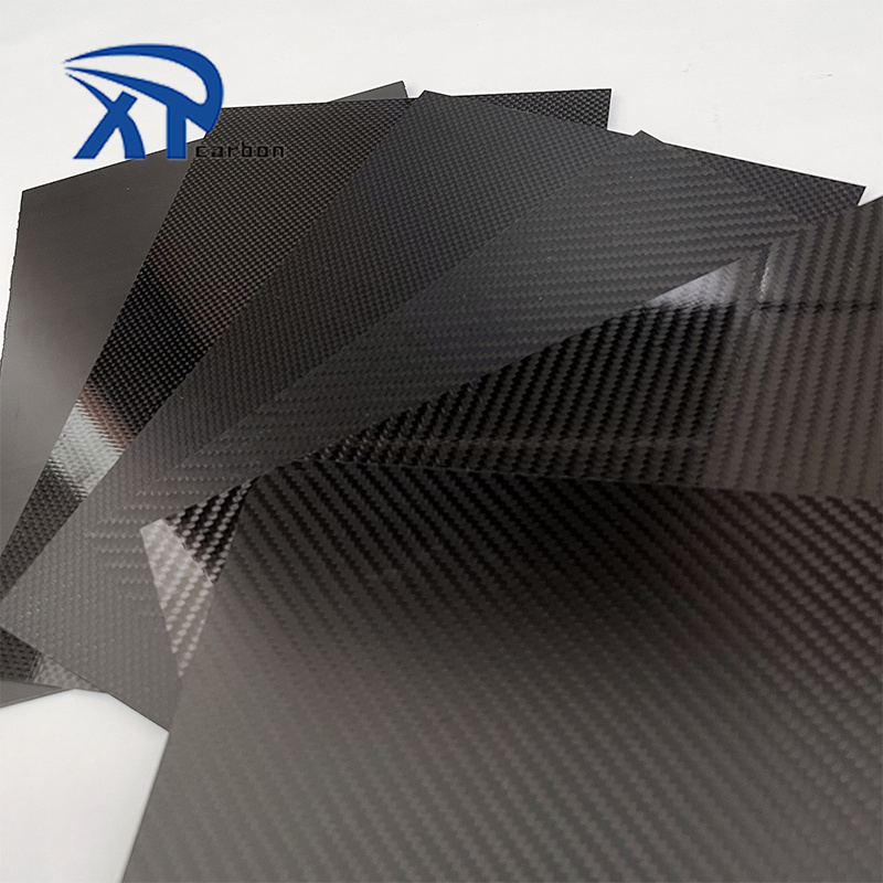 Factory made Twill Abrasion-Resistant carbon fiber sheet carbon fiber plate 8mm