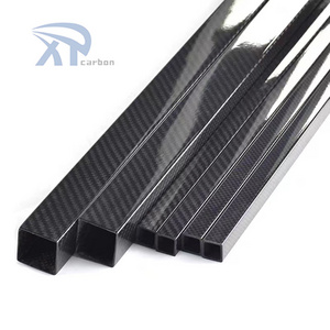 Extremely tough 3K carbon fiber square rectangle tube hollow square tube 20mm 22mm 25mm