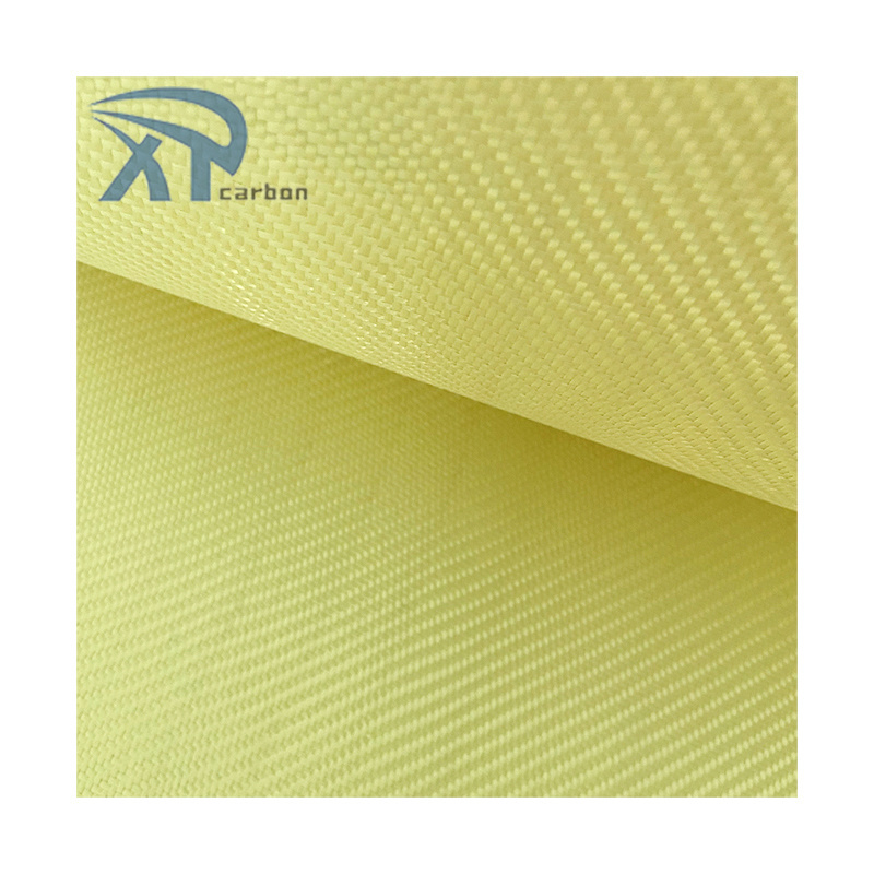 Waterproof Prepreg Kevlars Well Priced Aramid Fiber Cloth with Long Service Life 1500D 250g Woven Kevlar 49 Fabric Plain Fabric