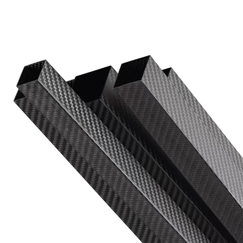 High specific mode 3K t300 tube square carbon fiber tube seamless steel pipe hollow square tube 20mm