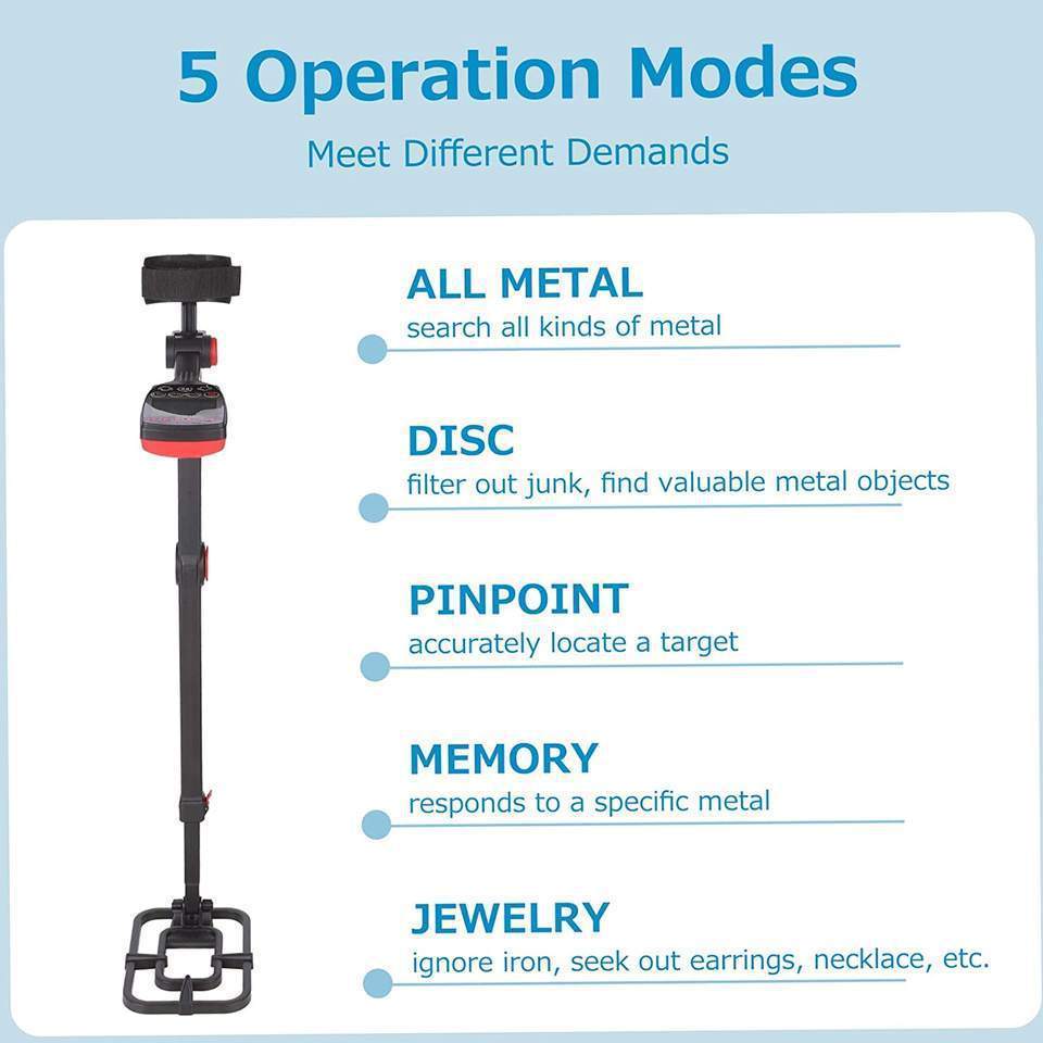 The latest best-selling outdoor play adventure high-quality underground metal detector