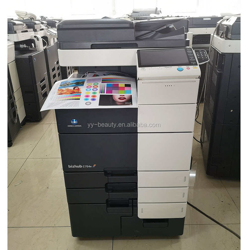 High quality copier printing machine For Konica Minolta Colour photo copier machine Bizhub C754 C654