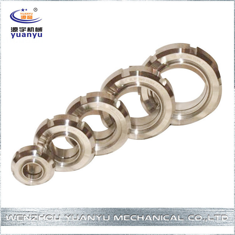 sanitary stainless  steel SMS 304  316L  forged  dairy pipe union