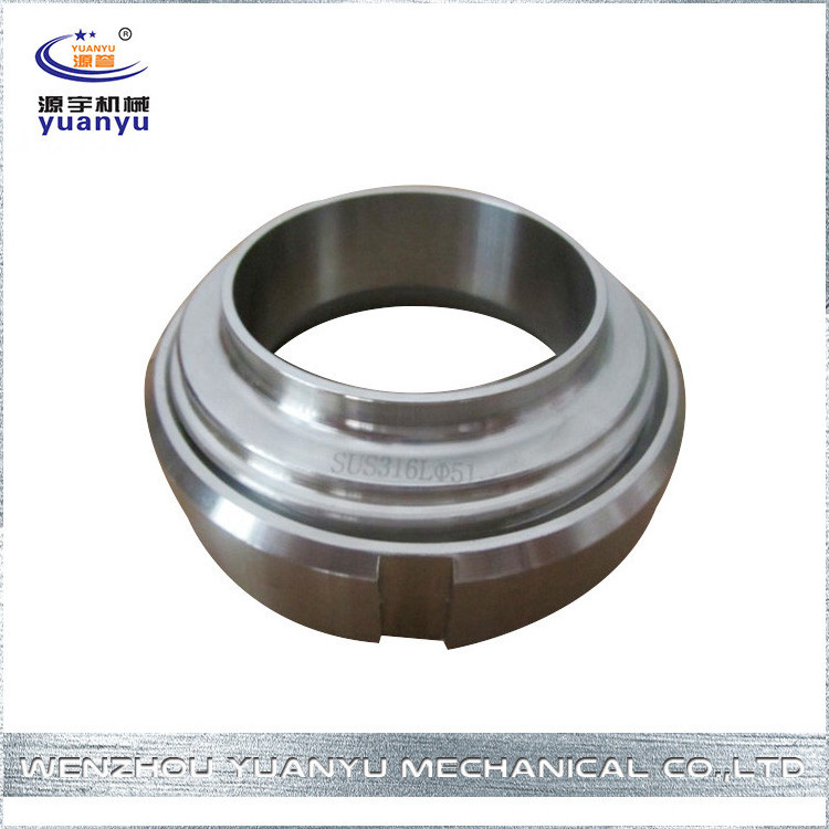 sanitary stainless  steel SMS 304  316L  forged  dairy pipe union