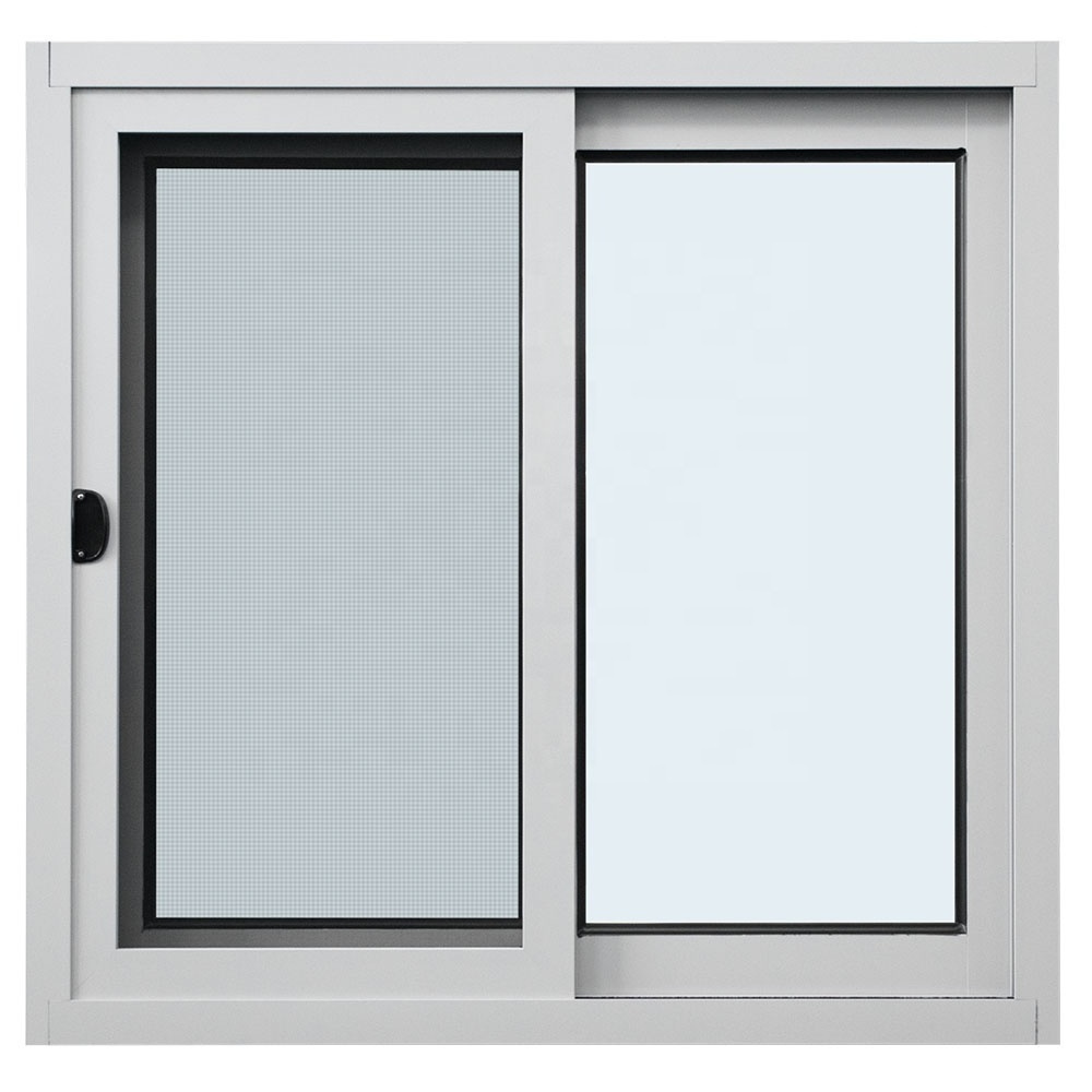 High quality aluminium windows doors in china & standard bathroom small sliding window with mosquito net