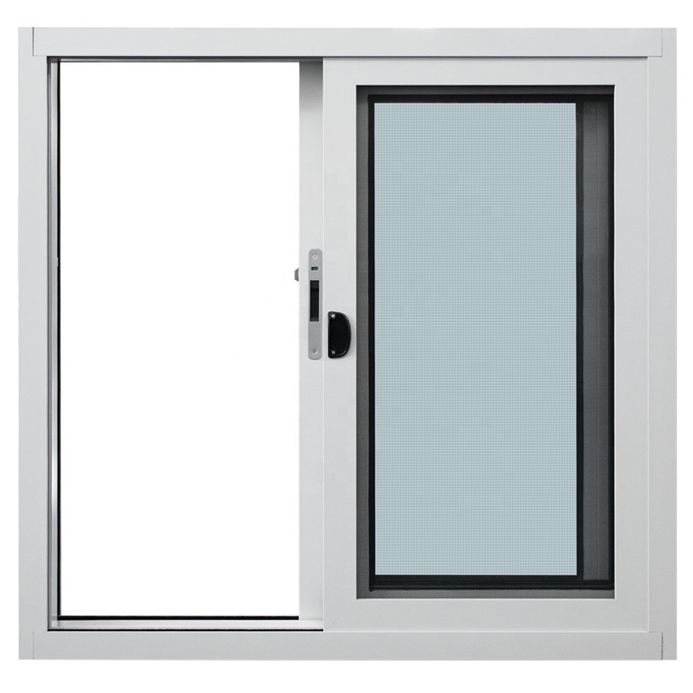 High quality aluminium windows doors in china & standard bathroom small sliding window with mosquito net