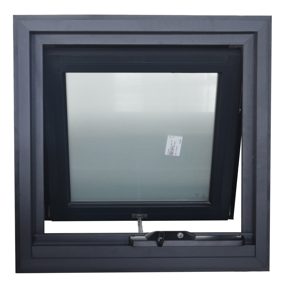 aluminum alloy awning window/aluminum awning window bathroom small awning window with mosquito net