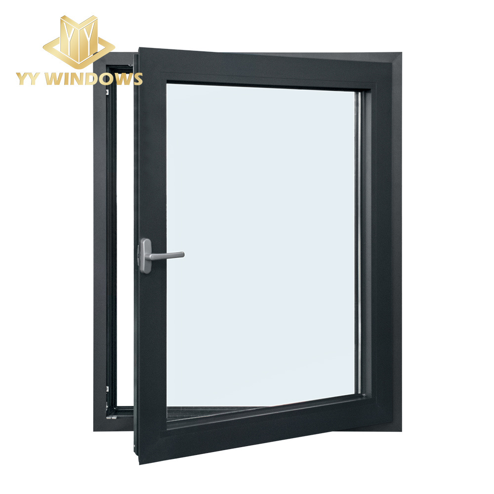 NFRC Florida Miami NOA certified Hurricane impact aluminum frame casement window french casement window