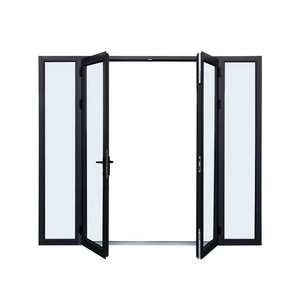 modern aluminum storefront commercial glass double swing french casement door design price