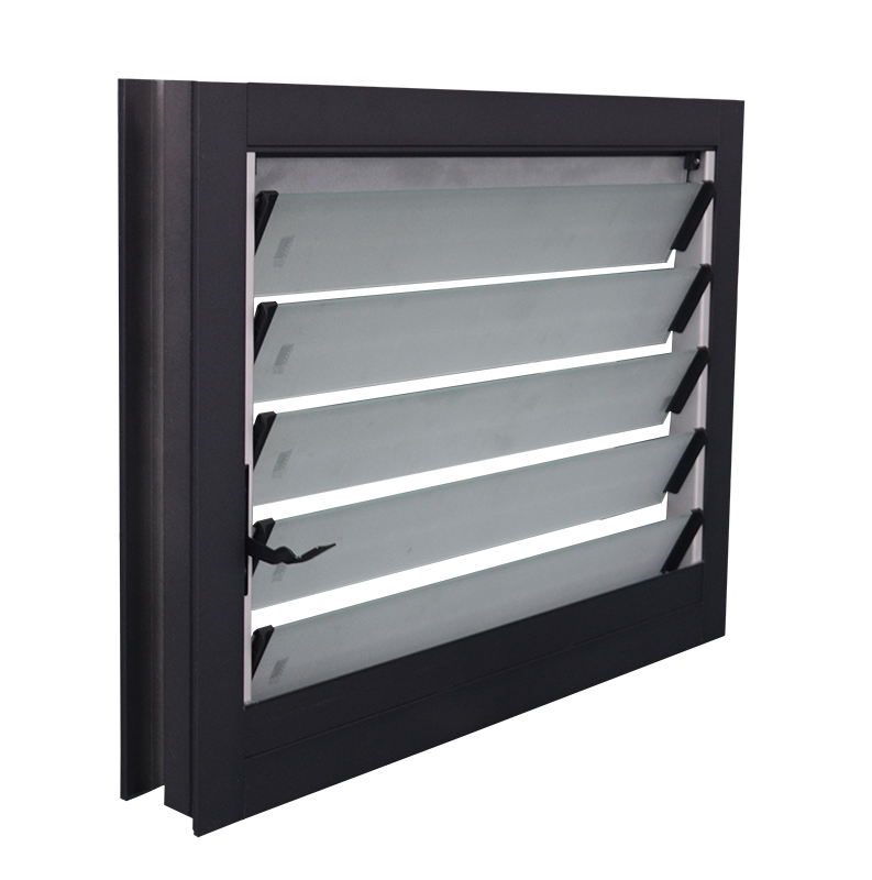 motorized control glass louver window jalousie windows