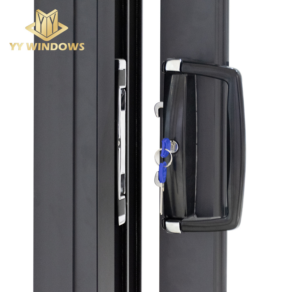 NFRC New product 10 years warranty noiseless double glass exterior aluminum sliding doors