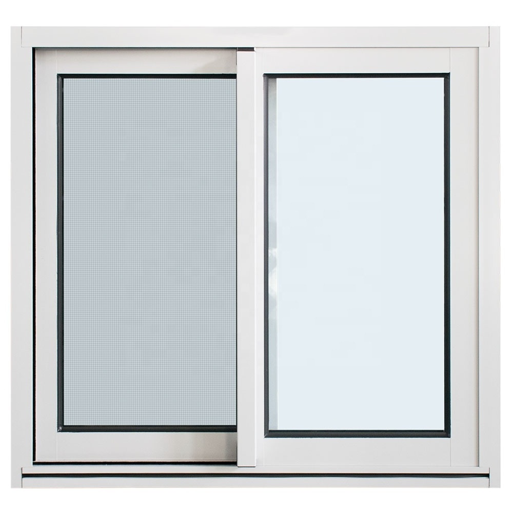 High quality aluminium windows doors in china & standard bathroom small sliding window with mosquito net