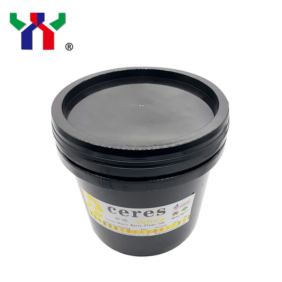 new model Ceres flexo printing ink,water based -nylon YY-B19 BLUE