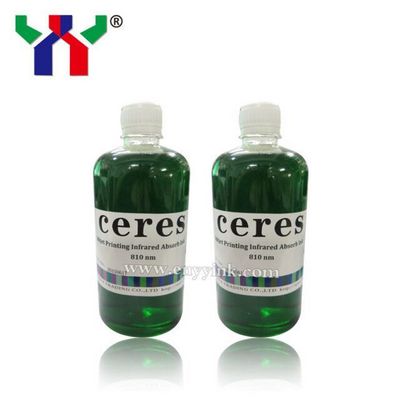 Ceres 810nm Infrared Invisible Absorb Ink Black for Inkjet Printer Foshan Supplier