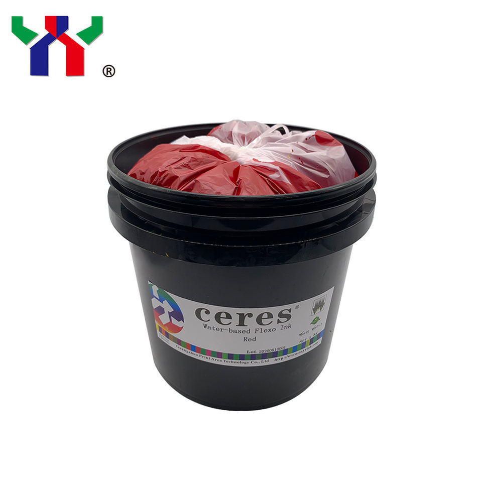 new model Ceres flexo printing ink,water based -nylon YY-B19 BLUE