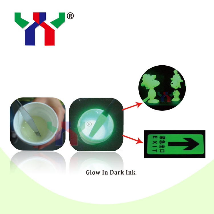 Ceres Screen Printing security ink glow in the dark offset printing ink