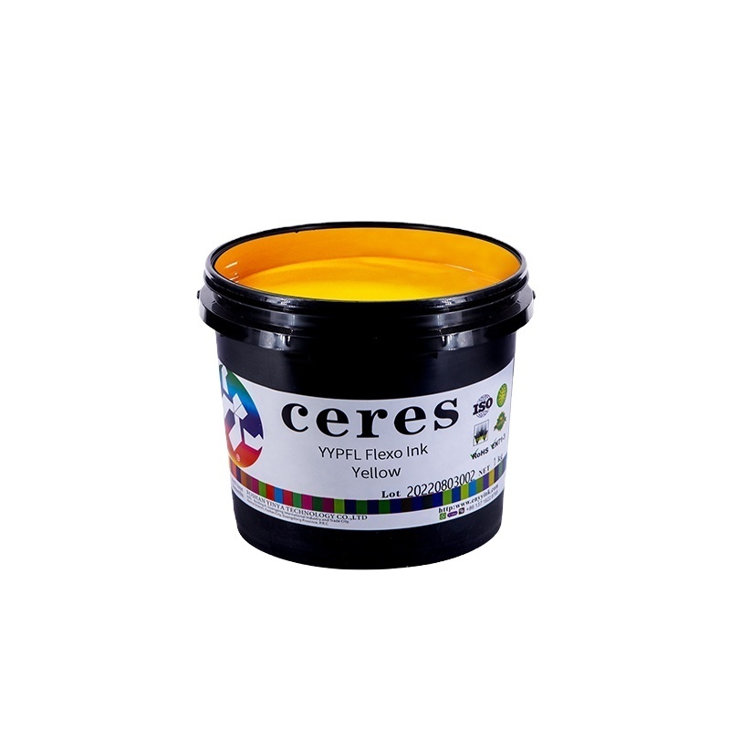 Ceres Flexographic printing ink for washing cloth label /Red