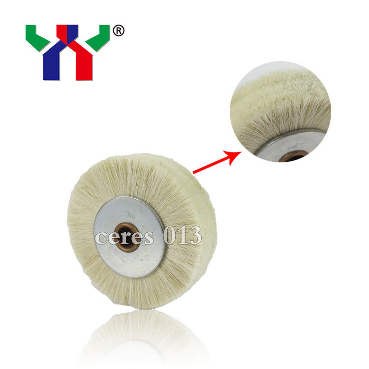 Ceres 013 High Quality Printing Machine Spare Parts Feeder Brush Wheel,48*6*12mm