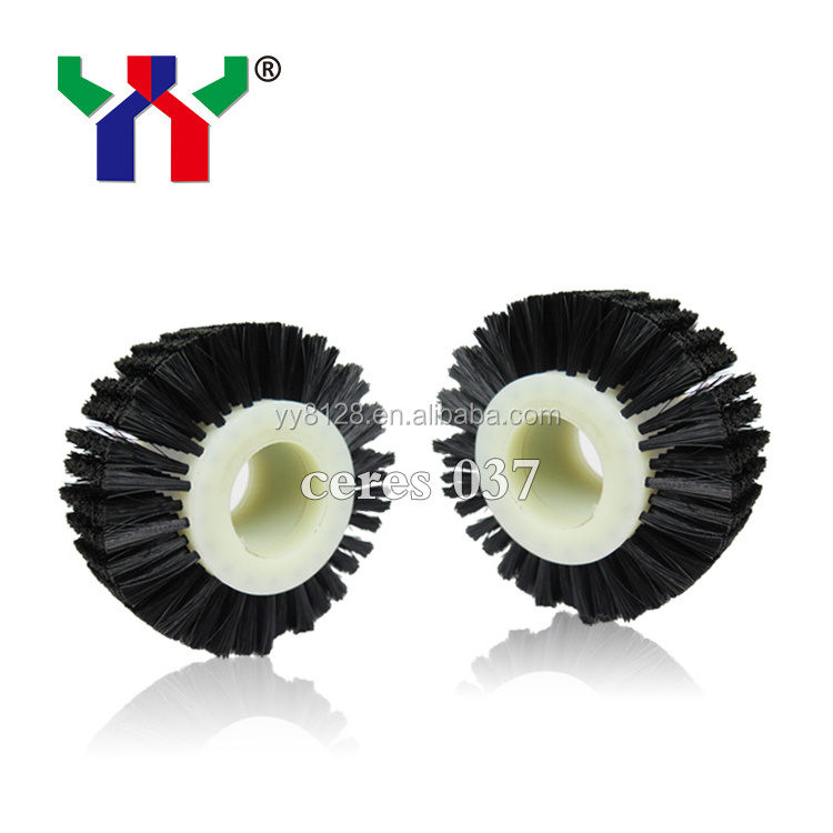 Ceres 037 High Quality Printing Machine Spare Parts Feeder Brush Wheel,83*28*38mm,10 pcs/bag