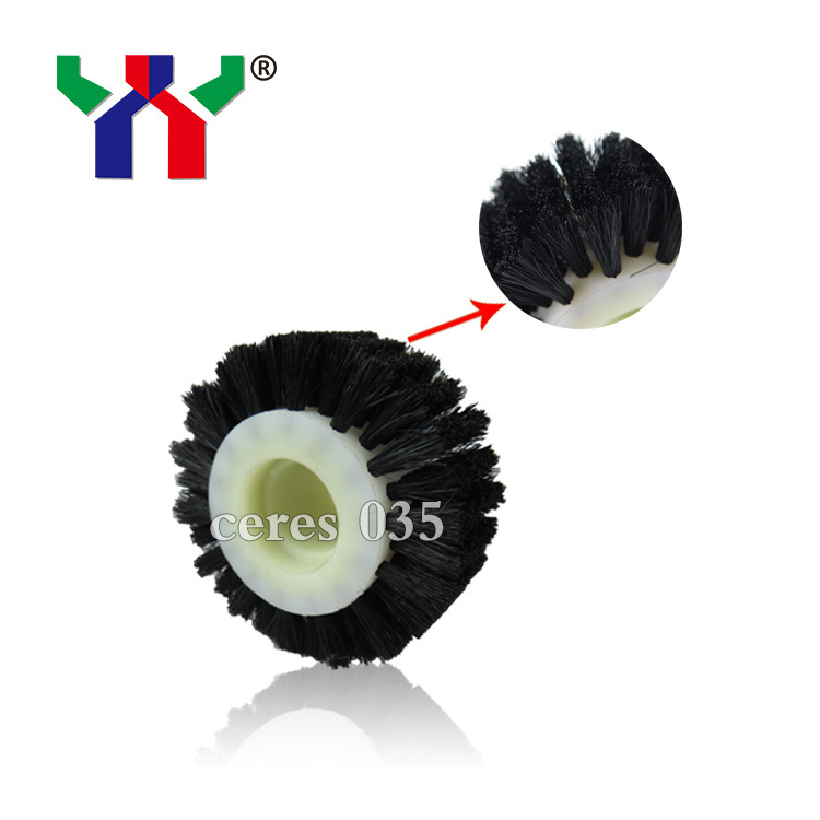 Ceres 035 High Quality Printing Machine Spare Parts Feeder Brush Wheel,39*40*28mm,10 pcs/bag