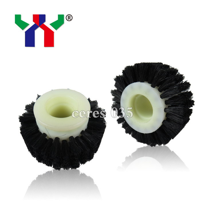 Ceres 035 High Quality Printing Machine Spare Parts Feeder Brush Wheel,39*40*28mm,10 pcs/bag