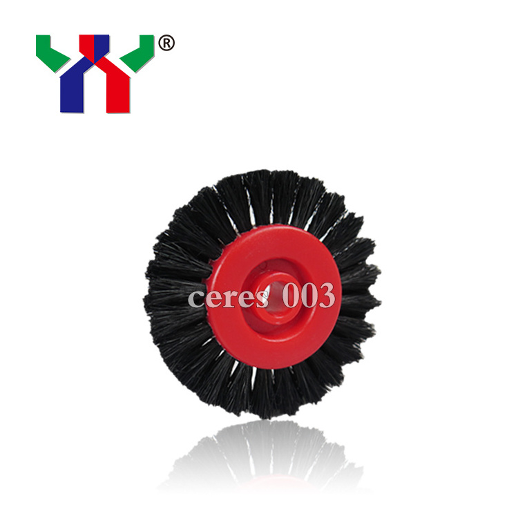 Ceres 003 High Quality Printing Machine Spare Parts Feeder Brush Wheel,10 pcs/lot,60*11*6mm