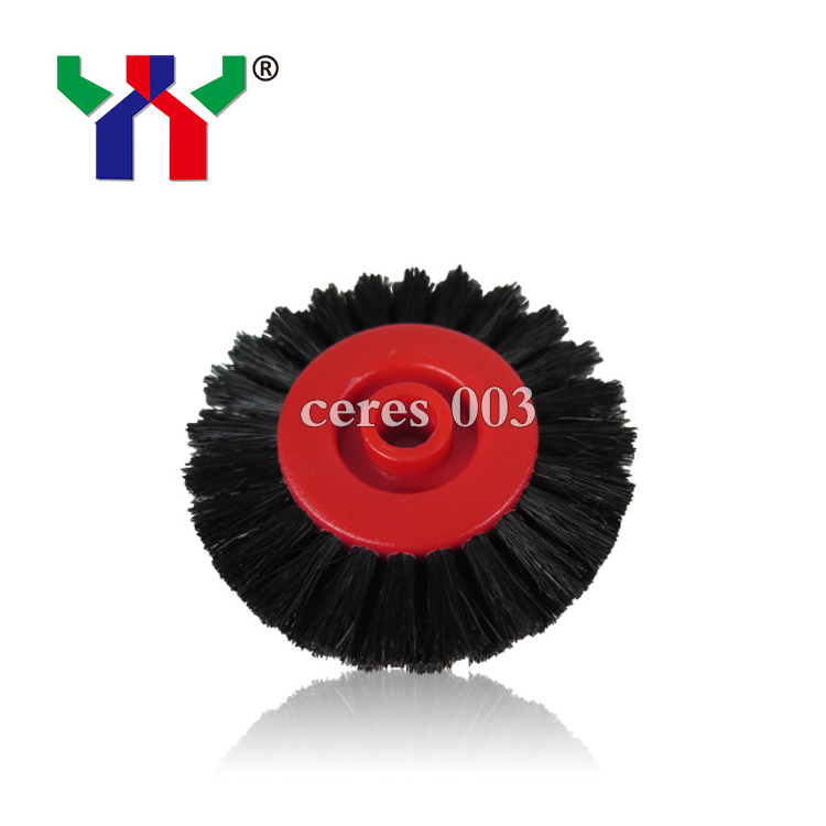 Ceres 003 High Quality Printing Machine Spare Parts Feeder Brush Wheel,10 pcs/lot,60*11*6mm