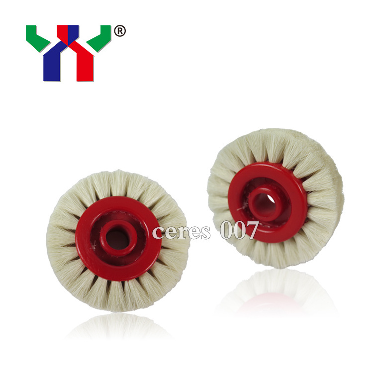 Ceres 007 High Quality Printing Machine Spare Parts Feeder Brush Wheel,52*11*8mm China Supplier